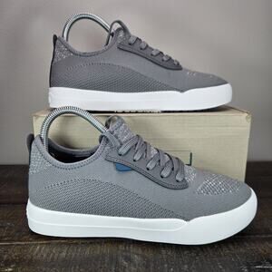 Vessi Weekend 1.5 Womens Size 7 Waterproof Shoes Sneaker Concrete Grey White